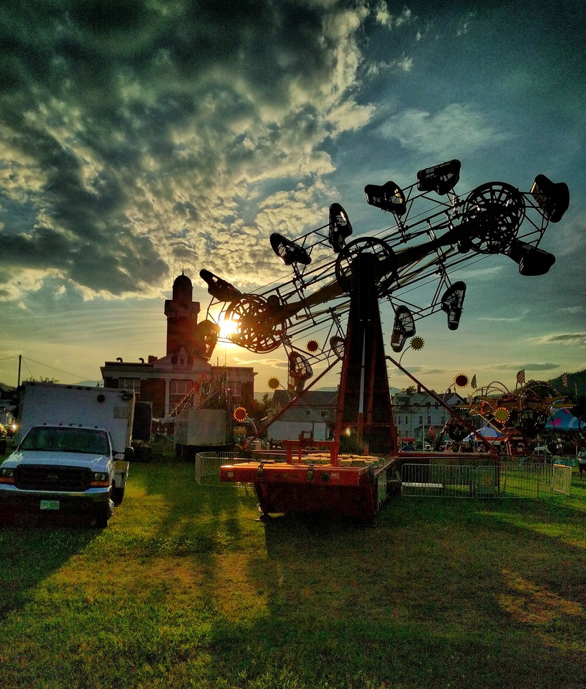 View Amusement ride vs Townhall by Ron DesGroseilliers Jr.