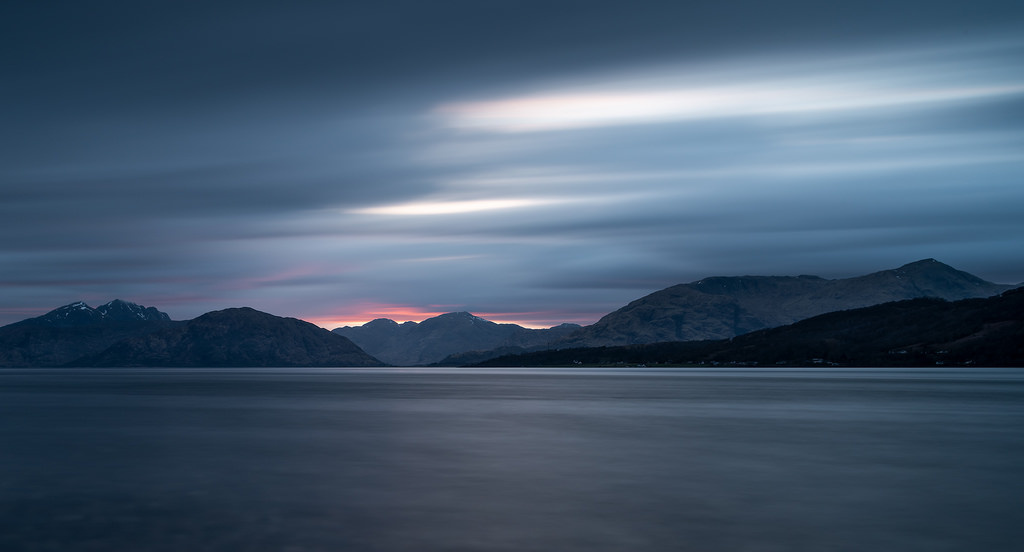View Blue hour, Ballachulich by Colin Robertson