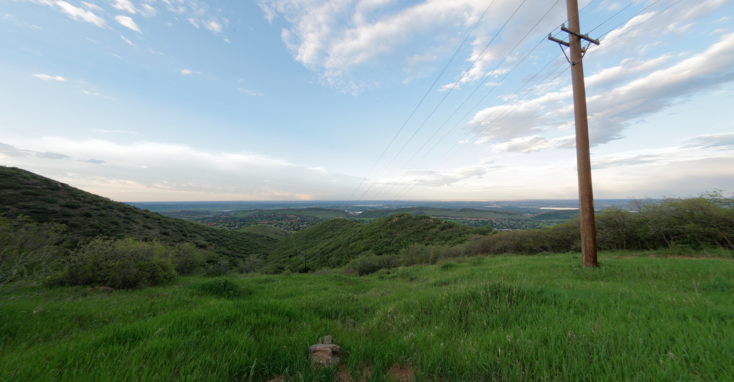View overlook panarama by Patrick Barringer