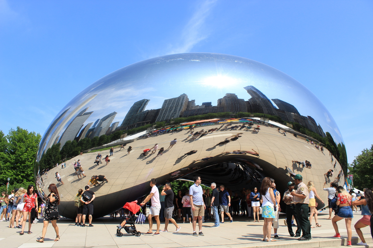 View Chicago Cloud Gate by Rachal Montgomery