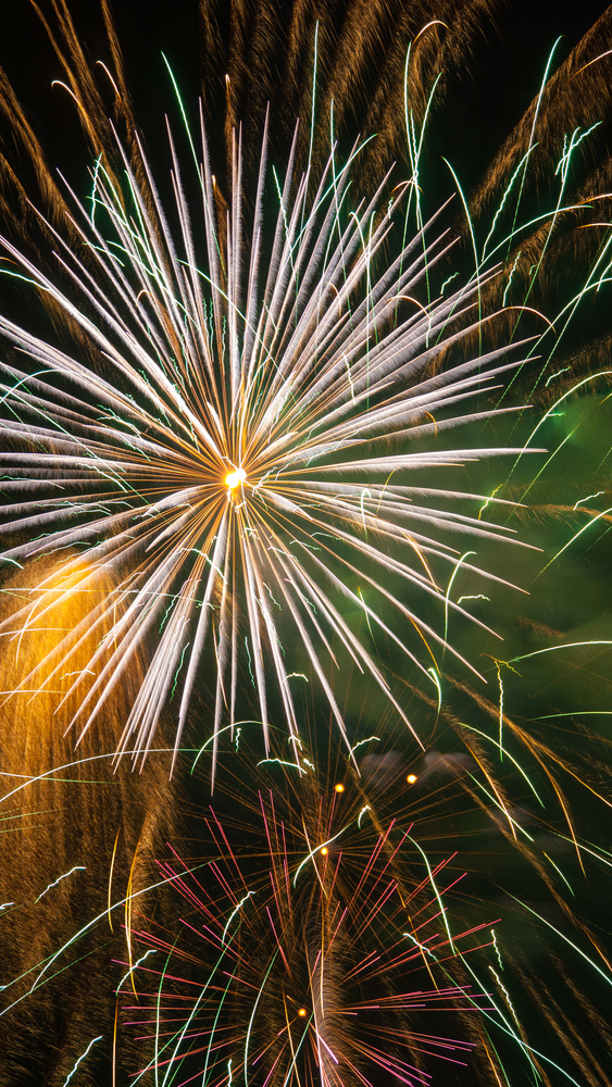 View New Year at Aloha Tower by Rameses Mendoza