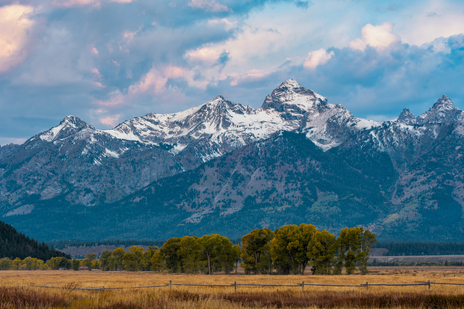 View Morning in the Tetons by Anvit Srivastav