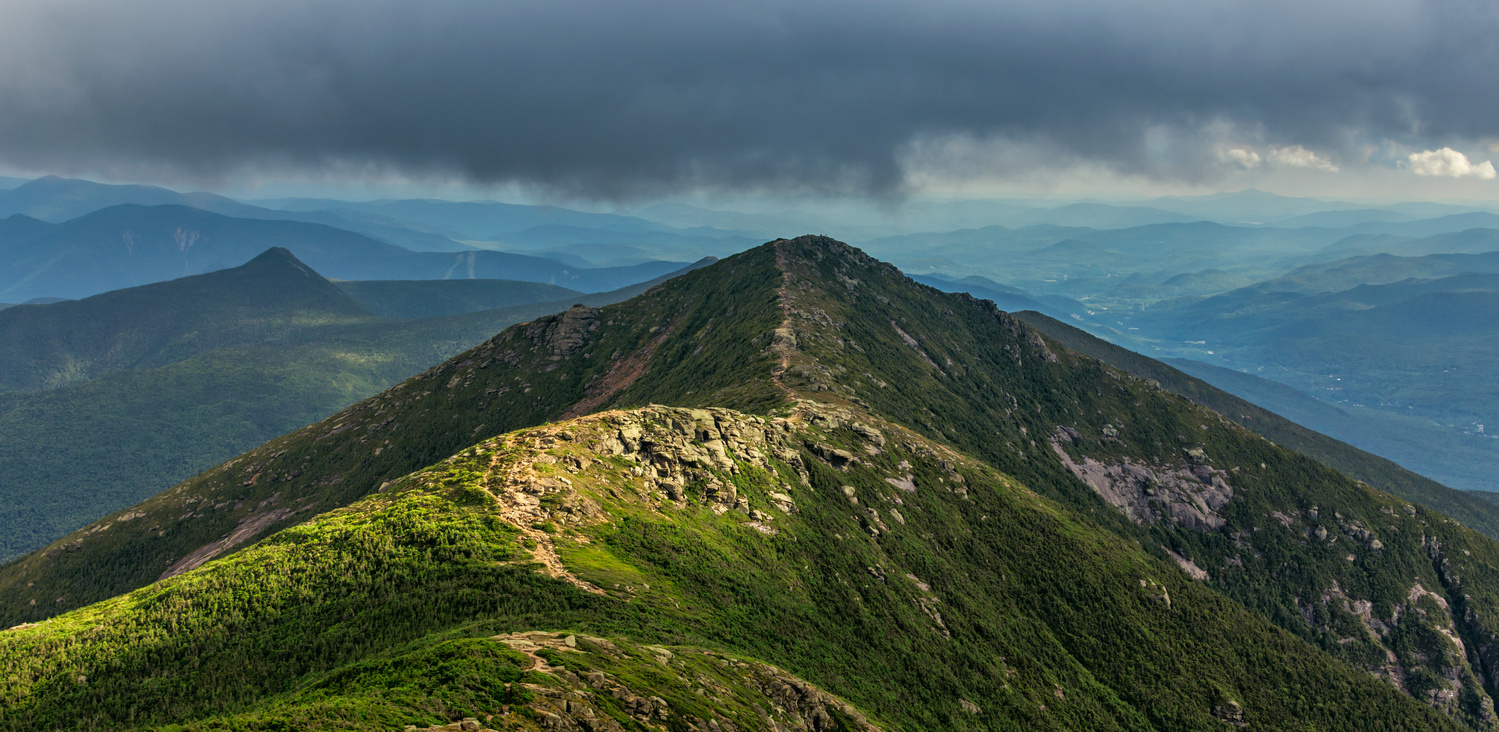 View Cloudy day at the franconia ridge by Anvit Srivastav