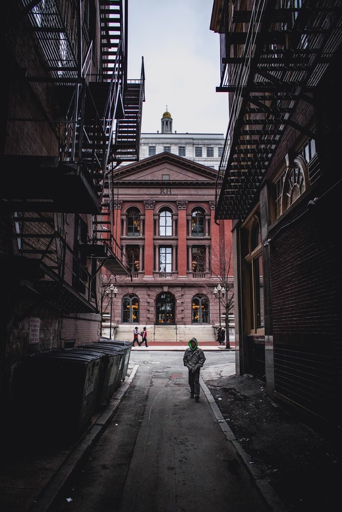 View Boston Alleyways by Marlon Boone