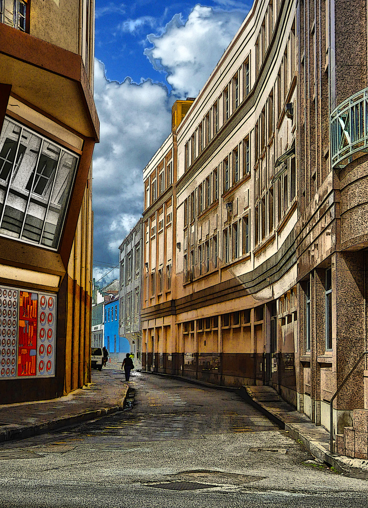 View around the bend by Alan Edelstein