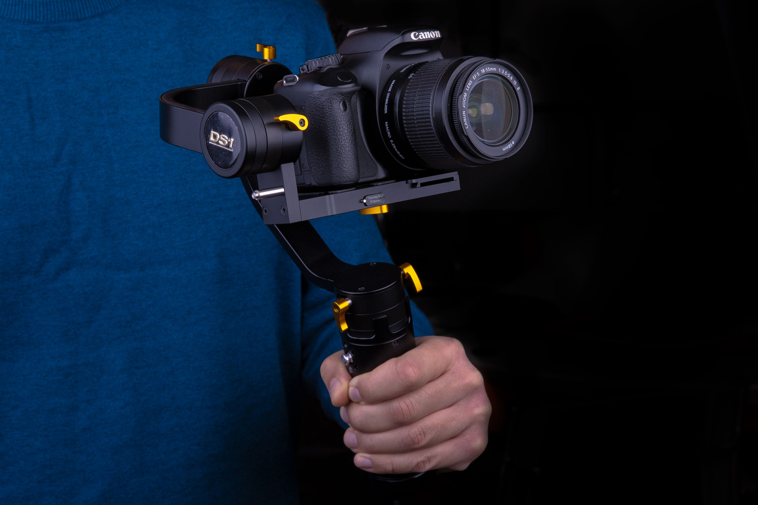 View Camera mounted on gimbal by Stefan Grujic