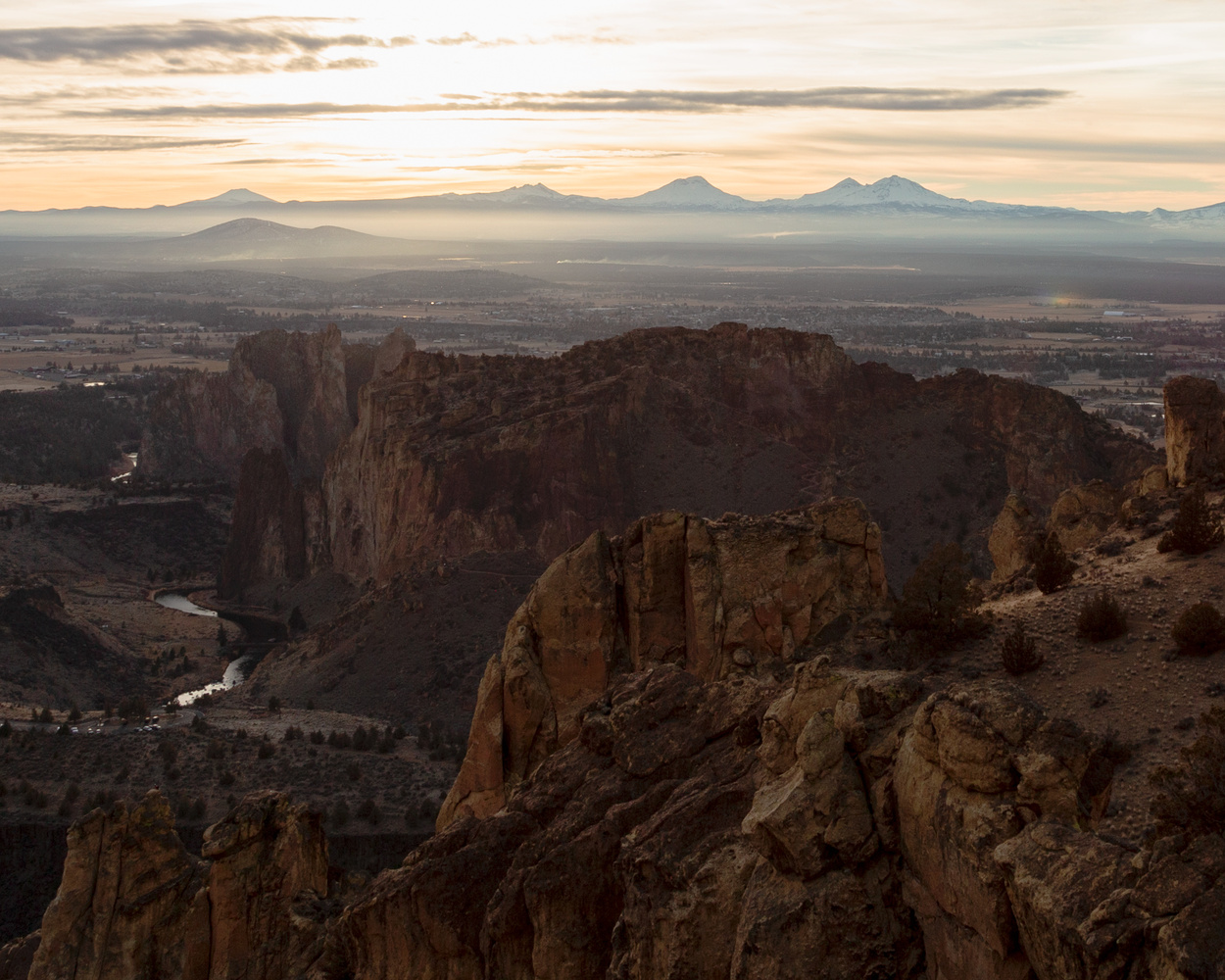 View Central Oregon Sunset by MA Mattox