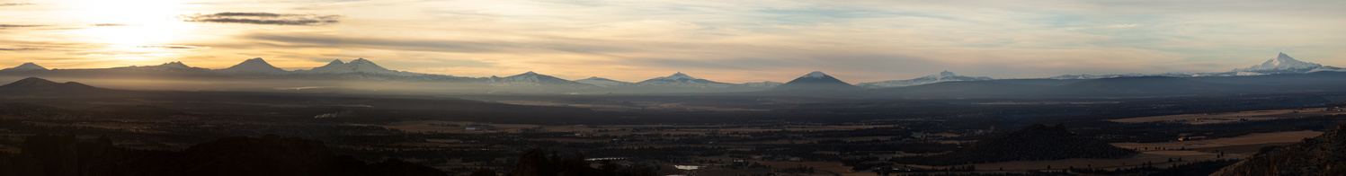 View Central Oregon Skyline by MA Mattox