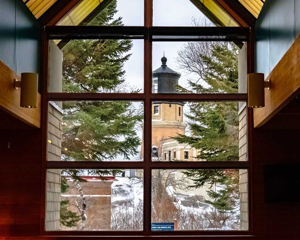 View Split Rock Light House by Jonathan Baird