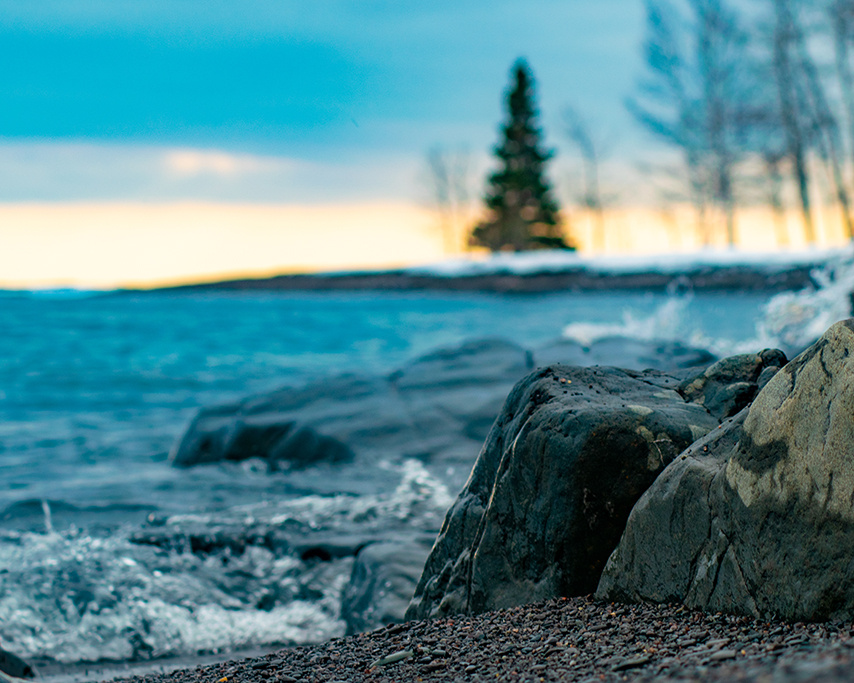 View Shores of the Great Superior by Jonathan Baird