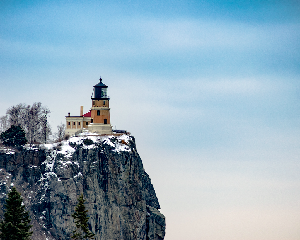 View Split Rock Light House by Jonathan Baird