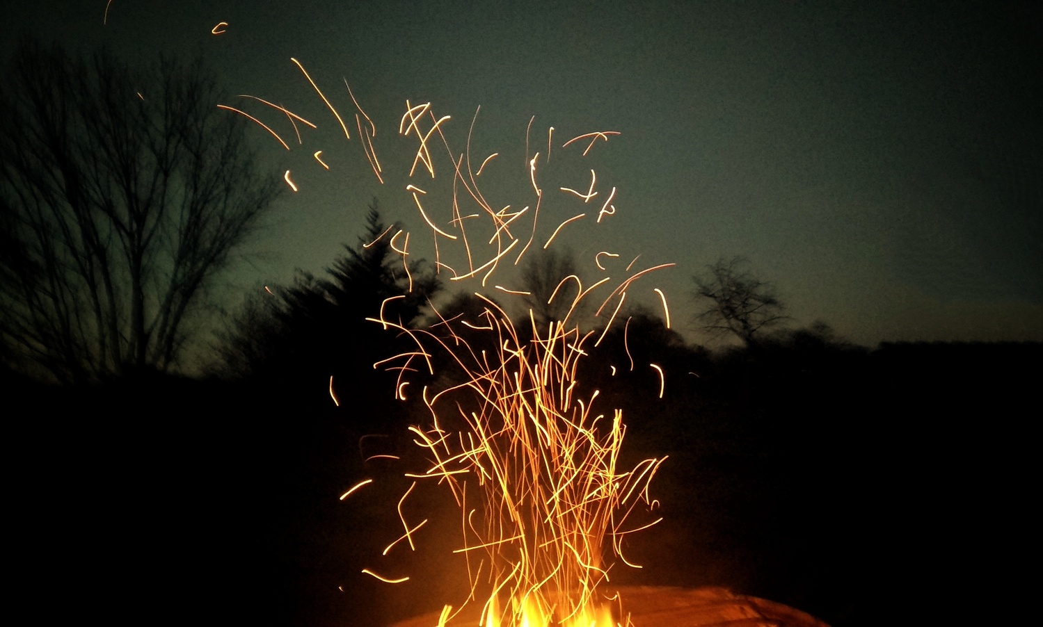 View Fire sparks by Paulo Desa