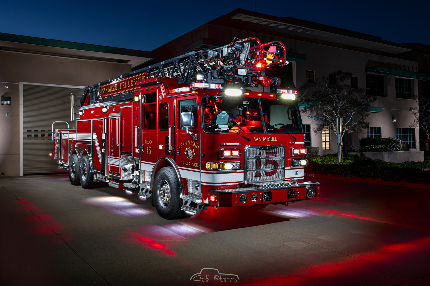 San Miguel Fire Truck 15 Creigh McIntyre on Fstoppers