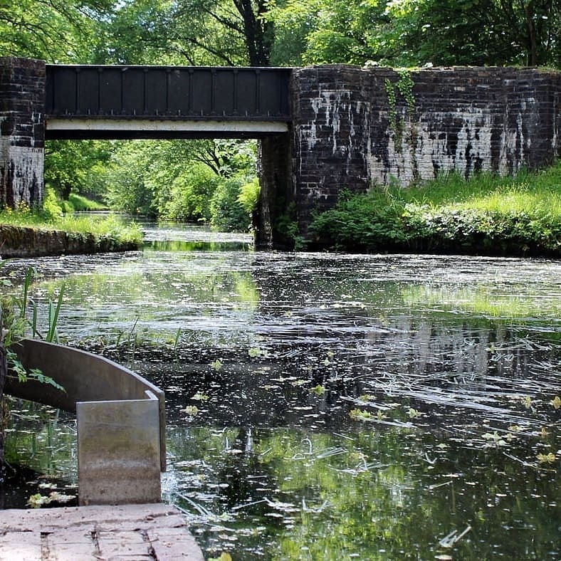 View Old Industrial Bridge by Jen Oldham