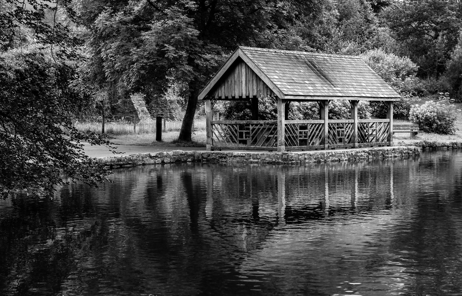 View On the waters edge by Jen Oldham