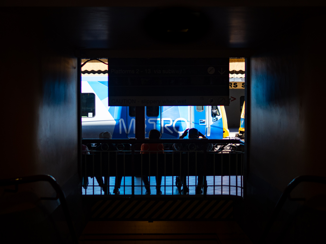 View Metro train by Carl Dahren