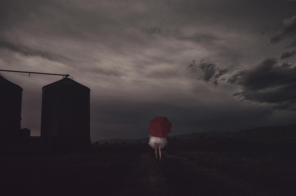 View Red Umbrella by christine szeredy
