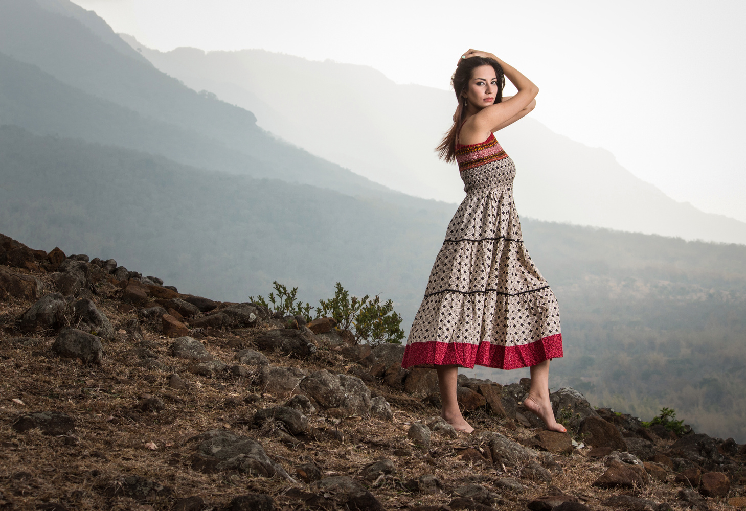 View Model shoot by MDR Durairajbabu