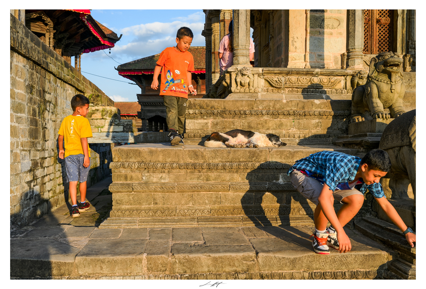 View Parkour, Kathmandu, Népal 2024 by Lionel HUG
