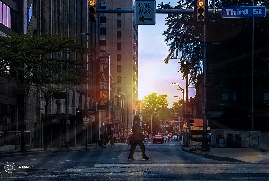 View Crosswalk Beautiful by Jennifer Huston