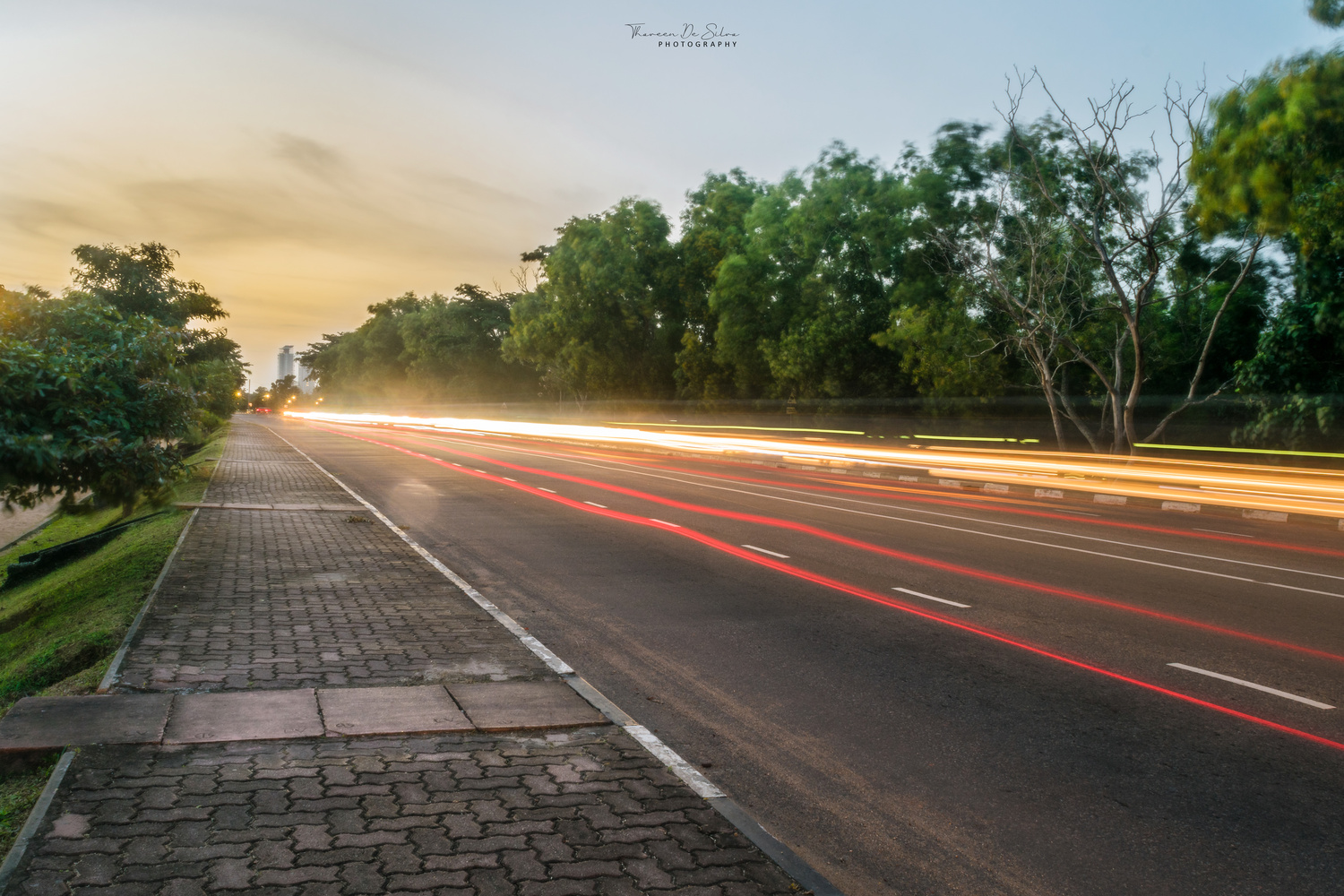 View Light trails by Thaveen De Silva