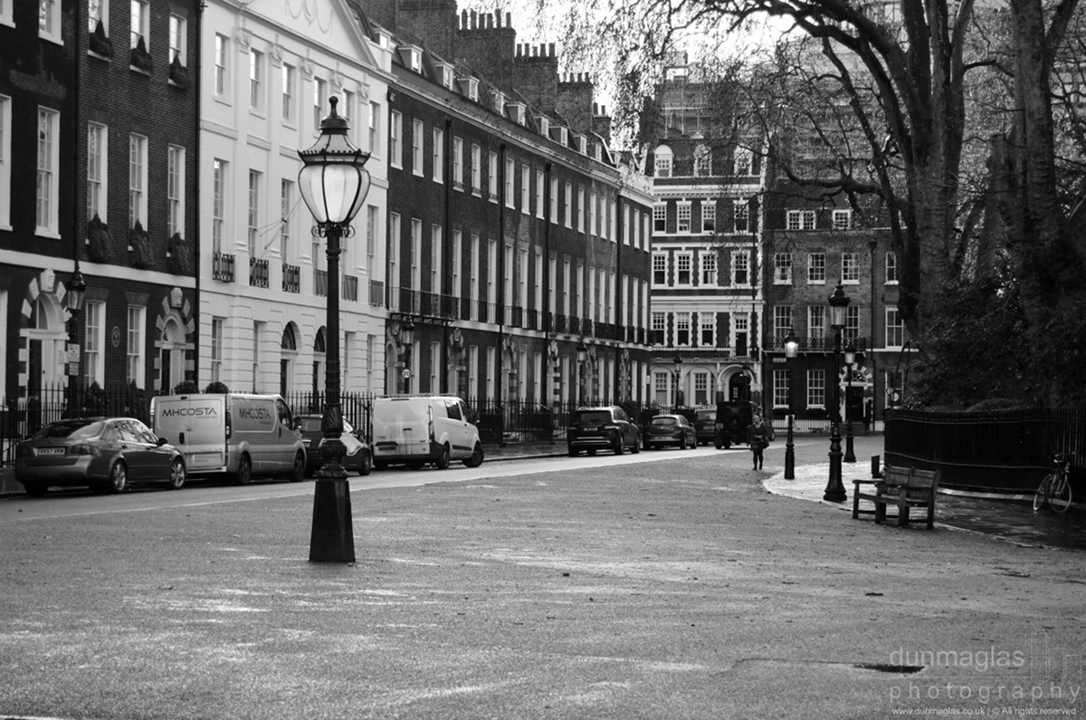 View Bedford Square, London by Iain McGillivray