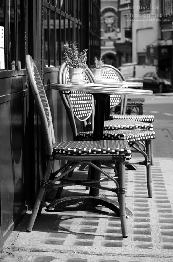 View Cafe Seats, London by Iain McGillivray