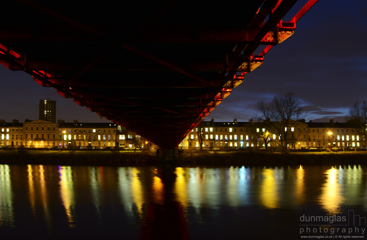 View South Portland Street Bridge, Glasgow by Iain McGillivray