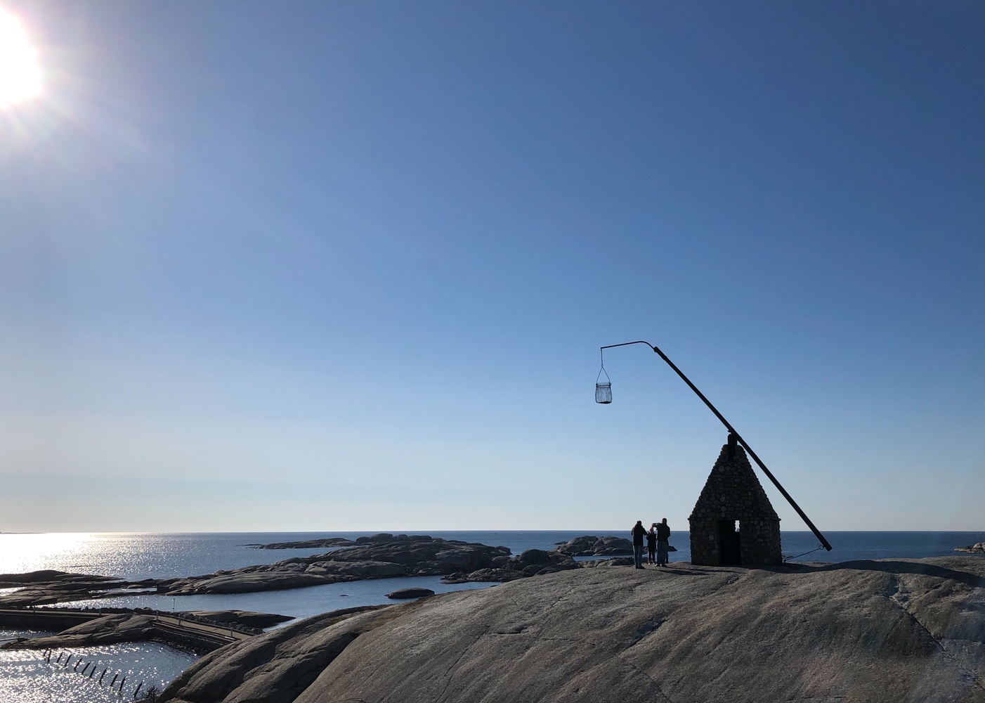 View Old lighthouse by Hans P Strifeldt