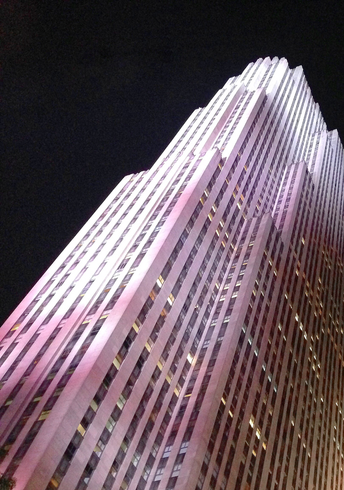 View NYC building by Hans P Strifeldt