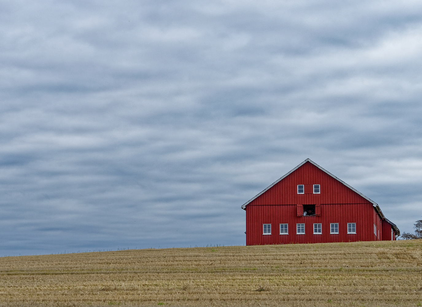 View Barn by Hans P Strifeldt