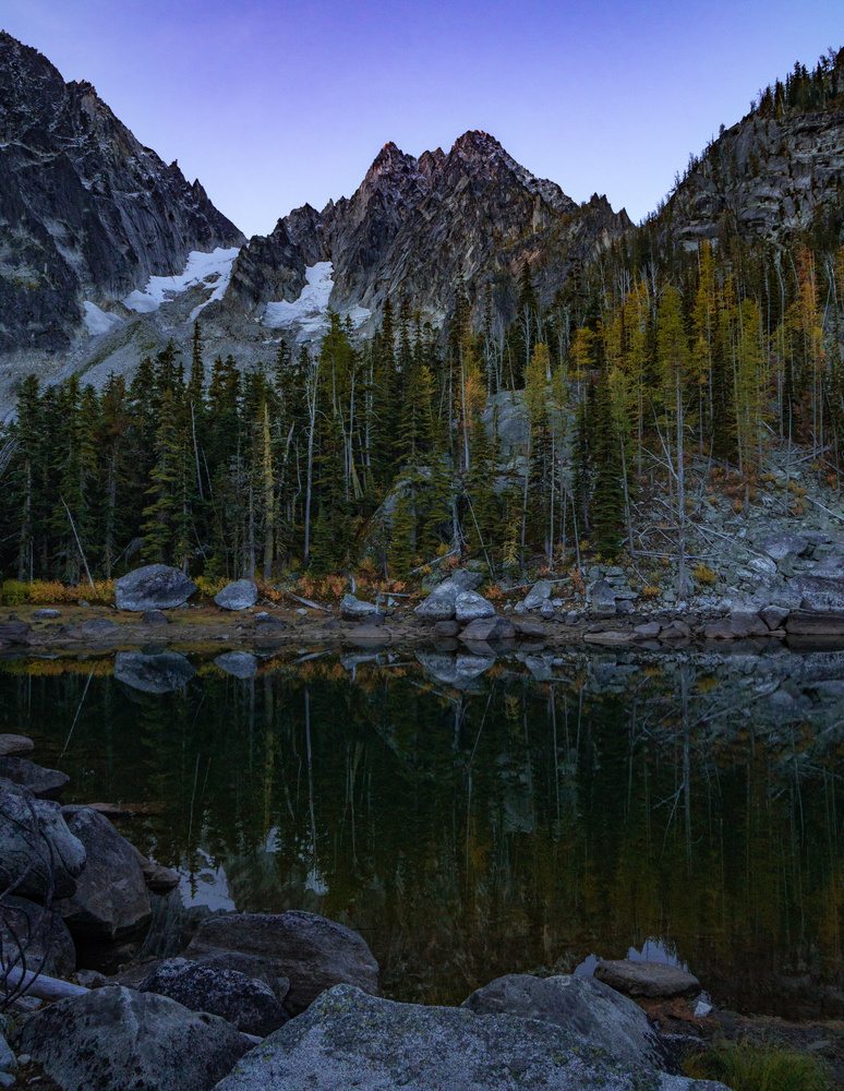 View Sunrise at the Enchantments by Mourad H