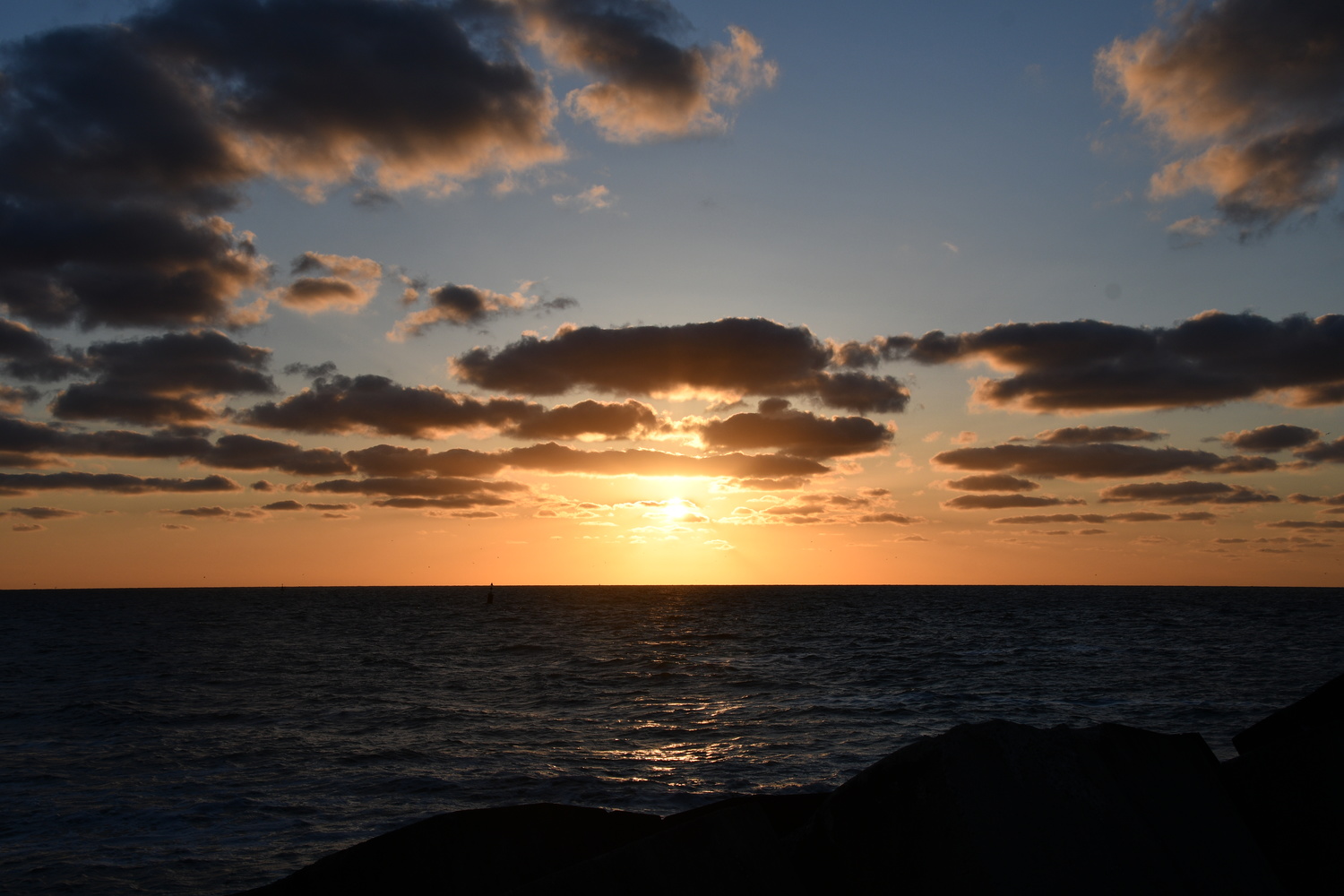 View Sunset by Patrick Ruymaekers