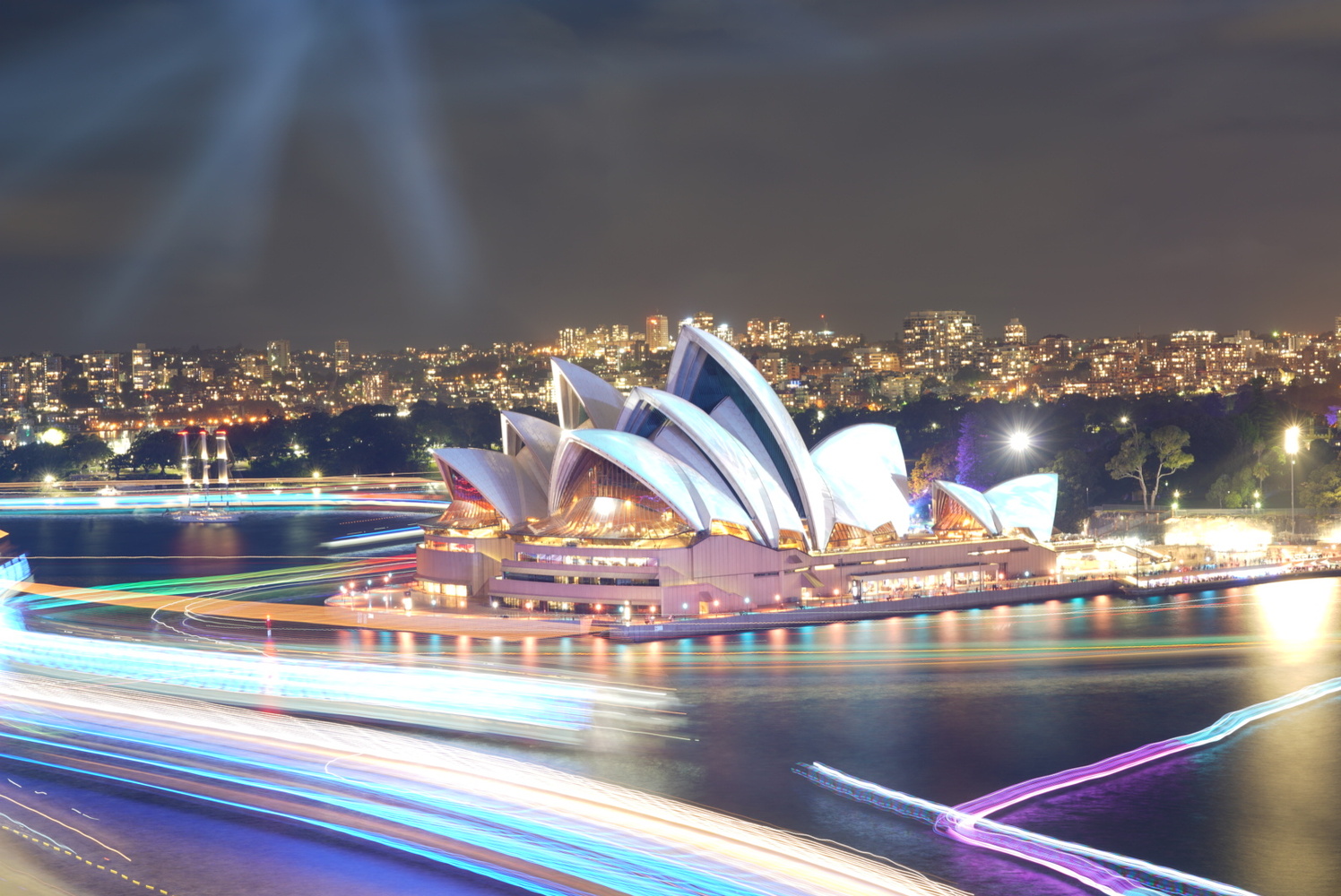 View Vivid Opera House by Gareth Bufton
