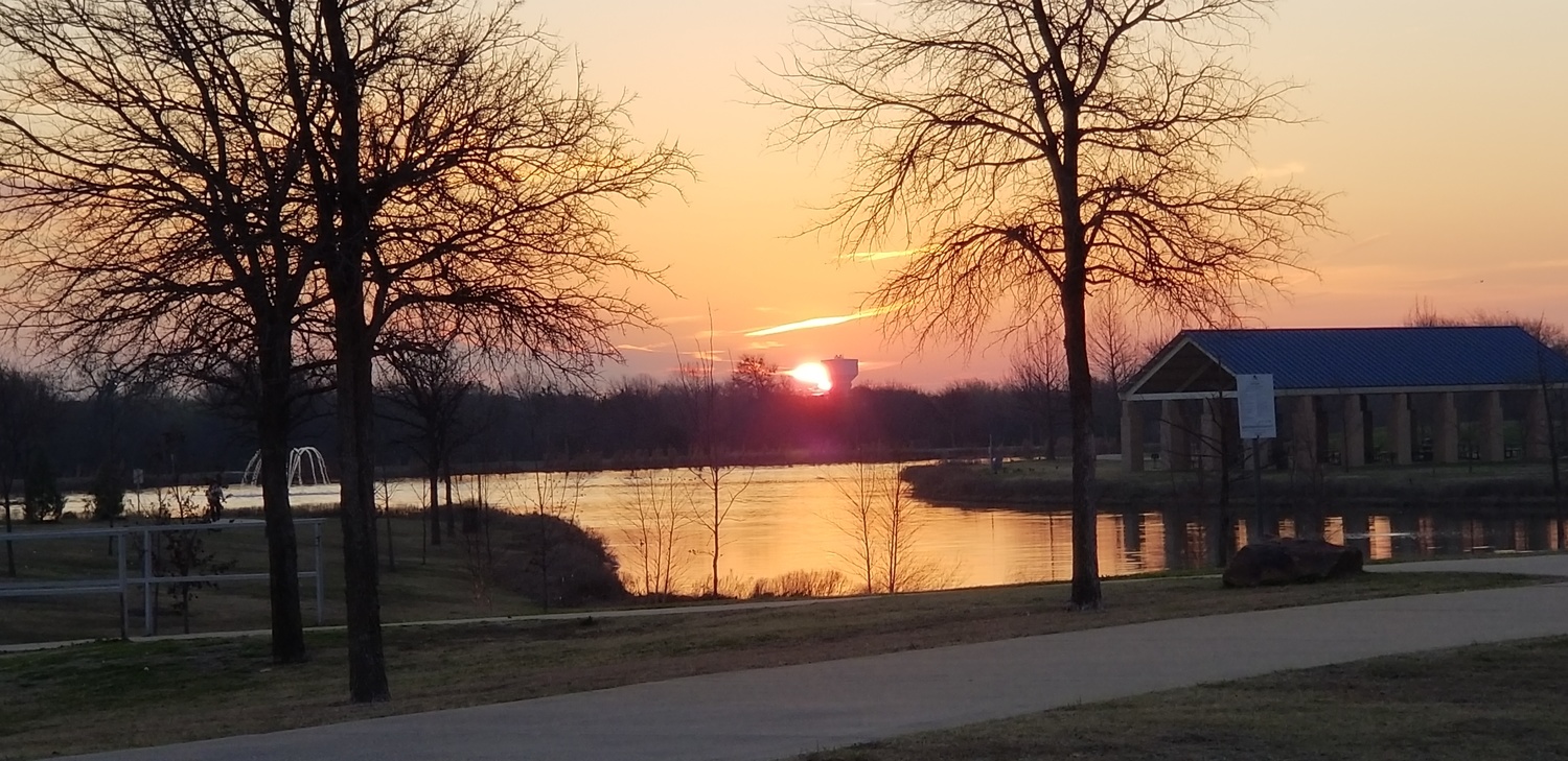 View Sunrise different perspective by Alvin Blackwell