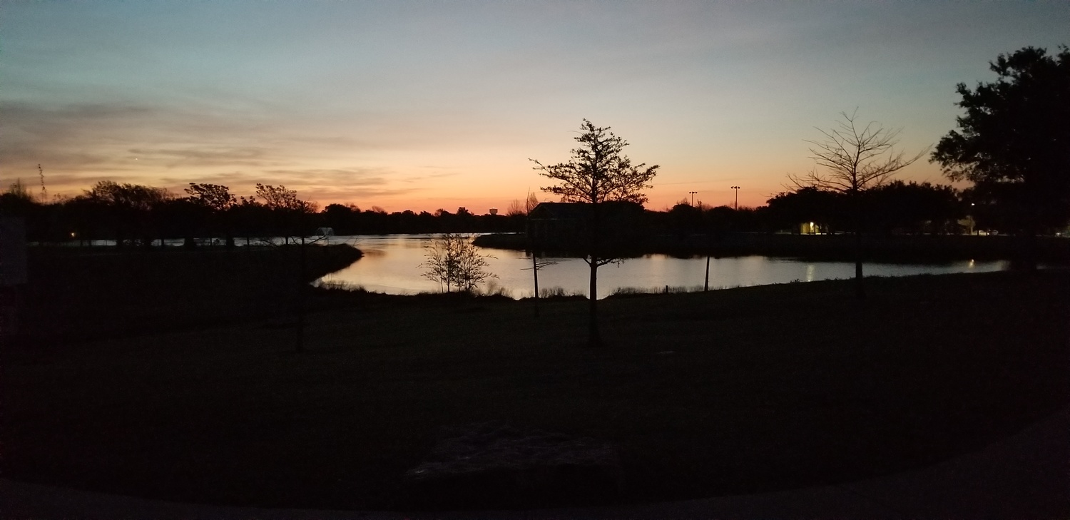 View Dawn Russell Creek Park Plano TX by Alvin Blackwell