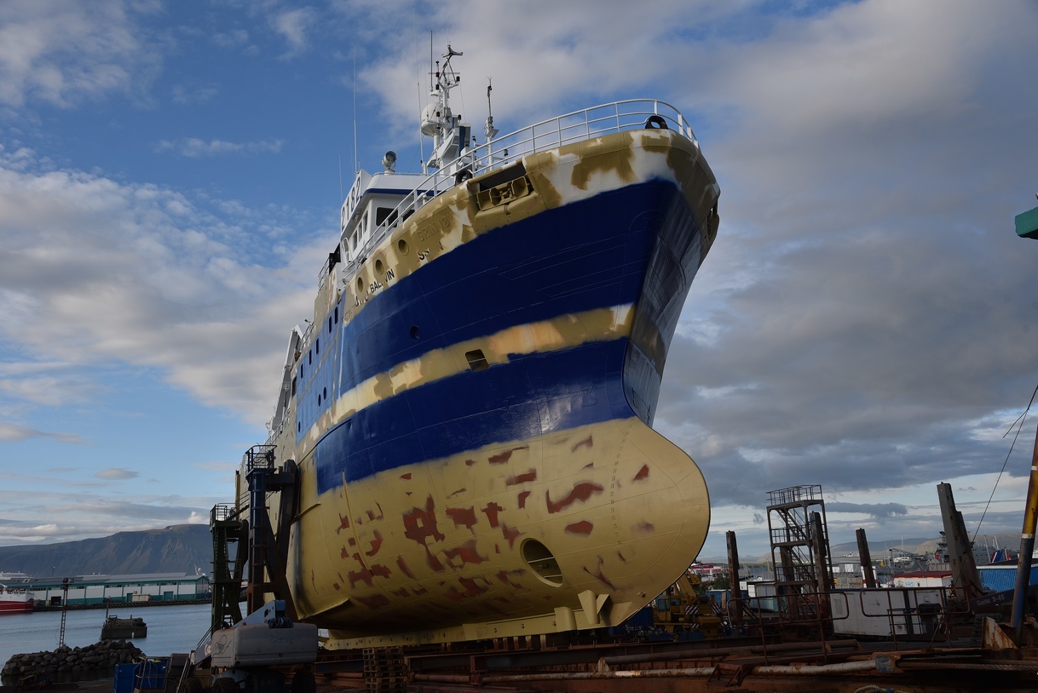 View Reykjavík Ship Yard, Iceland by Ajay S