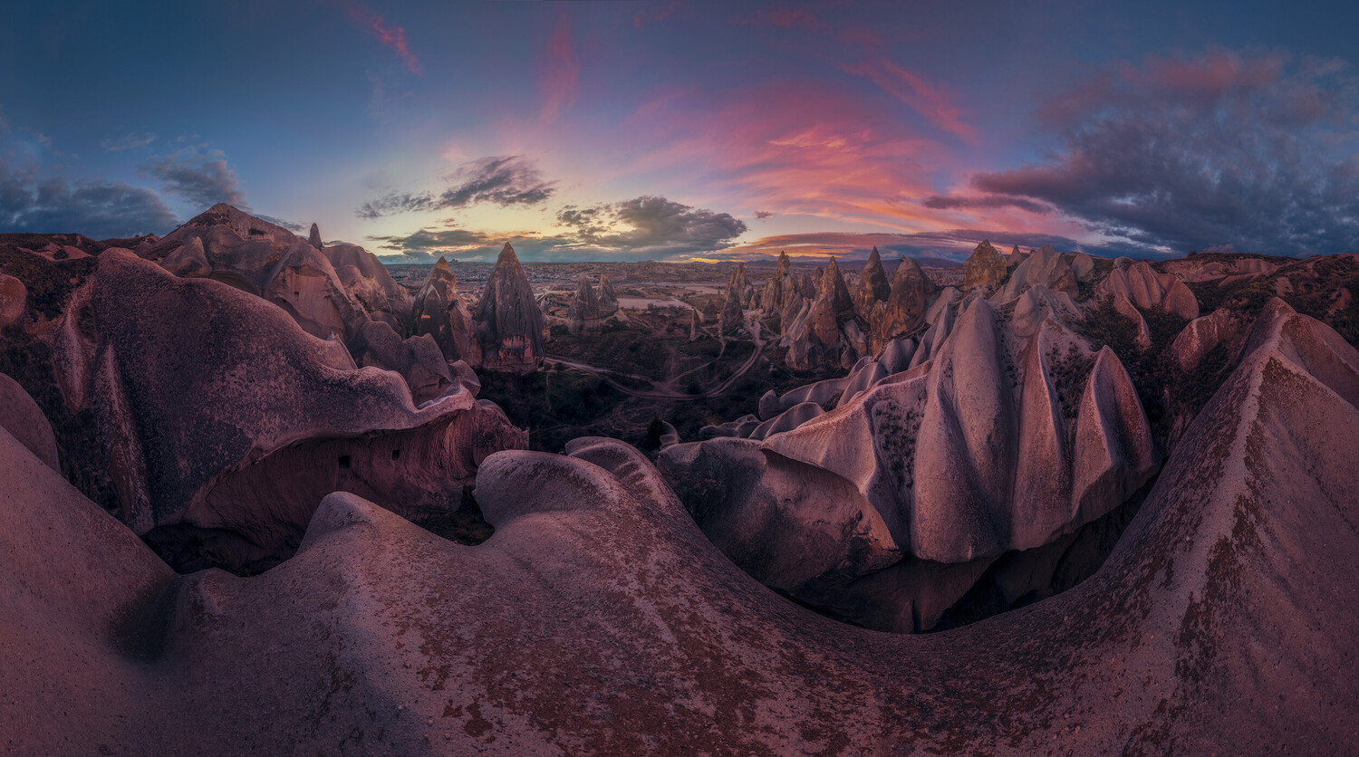 View Among Fairy Chimneys by Daniel Viñé