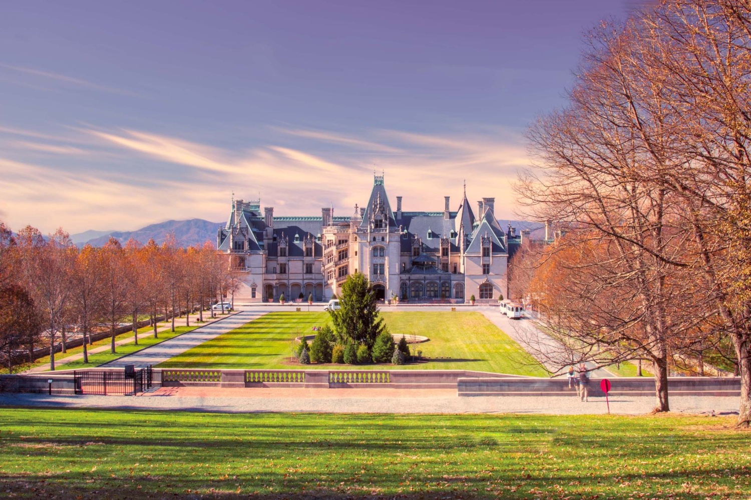 View Biltmore in mid November by Brad Humphries