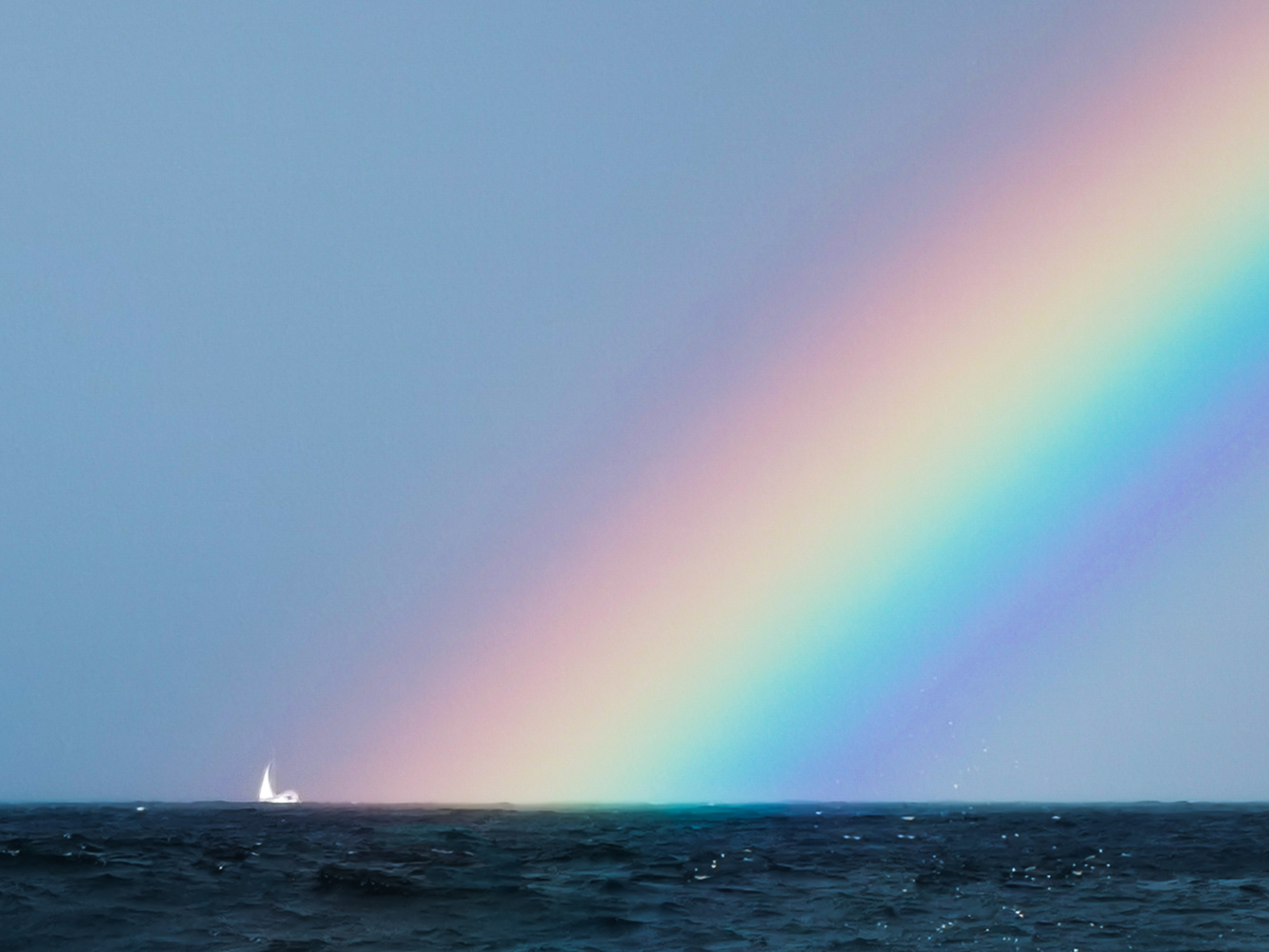 View Ocean rainbow by Costin Mocanu