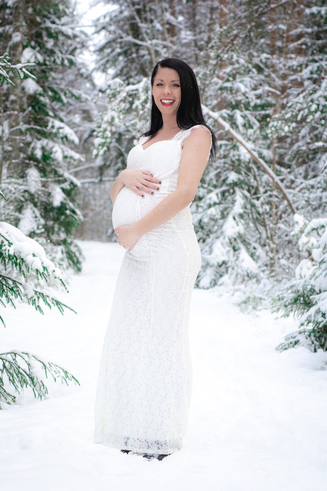 View Maternity in snow by David Holman