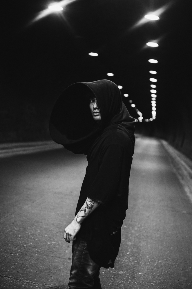 View Aware at the tunnel by Cristian Corvalan