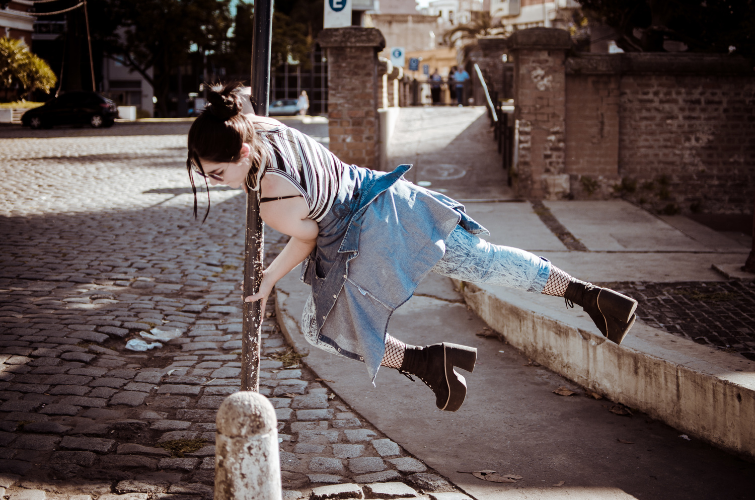 View Poledancing in the streets by Cristian Corvalan
