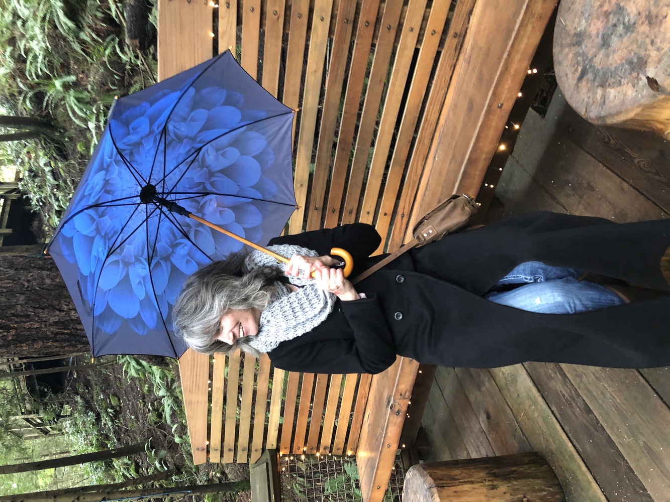 View Blue Umbrella by Kelly Redgrove