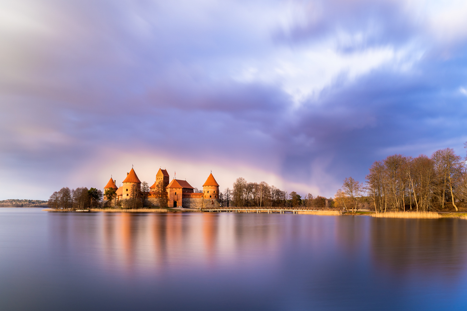 View Trakai Island Castle by Jan Lekavičius