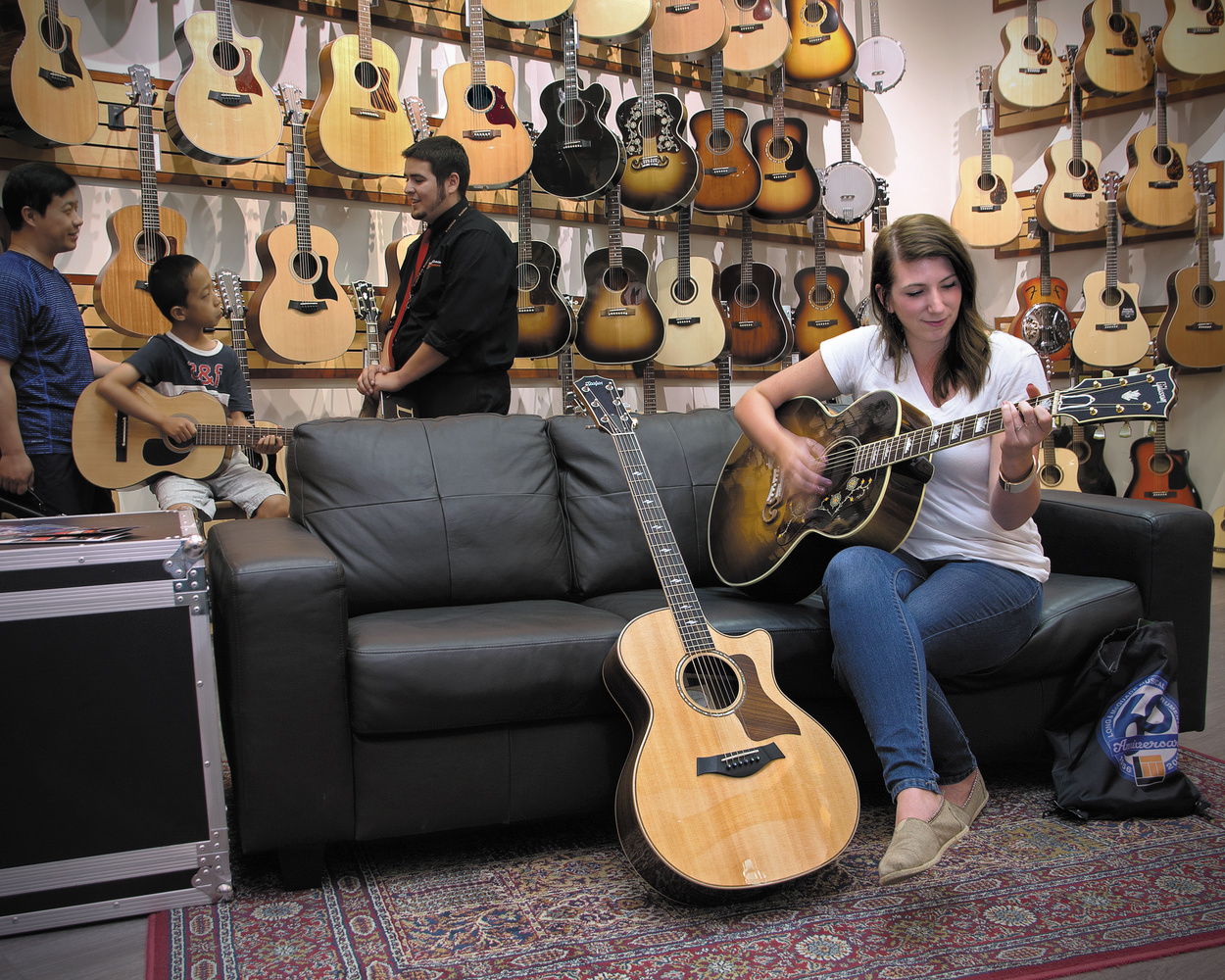 View Acoustic Guitar Room by Matt Durante