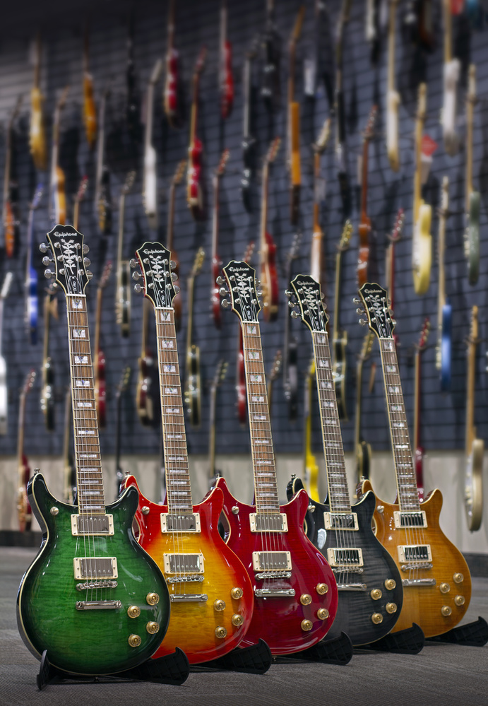 View 2019 Epiphone DC Pro Family by Matt Durante