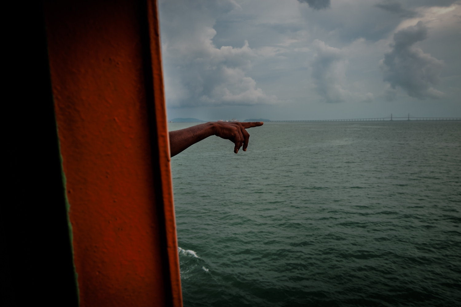 View Hand and water. by Ross Duncan