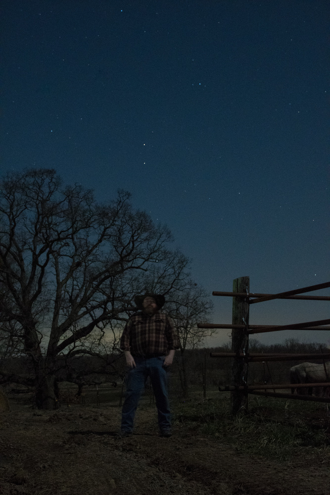 View Moonlit Self Portrait by Tony Ripley