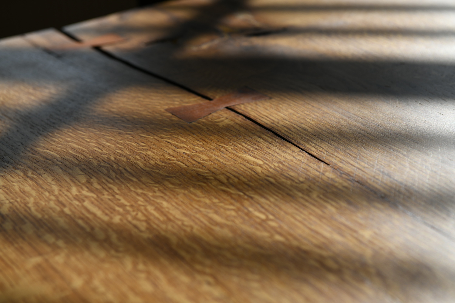 View Homemade oak table by Jeff Hicks
